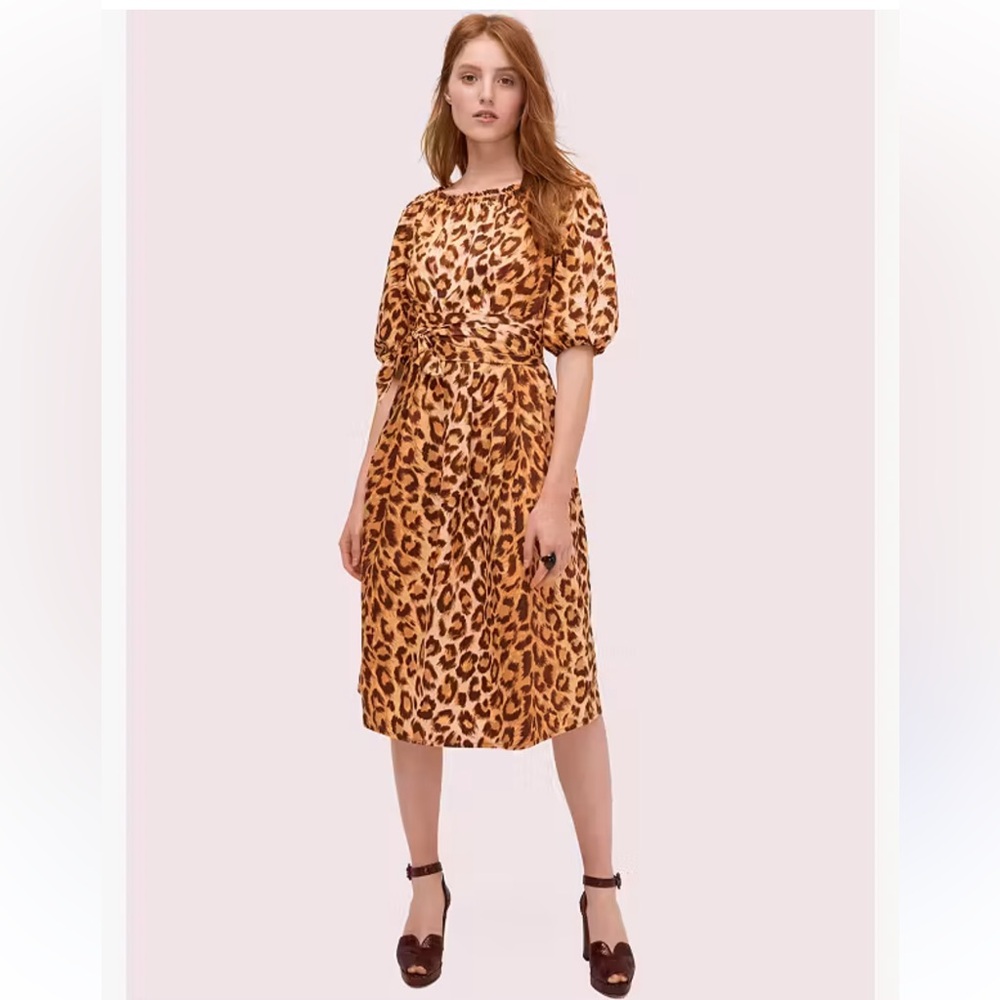 Kate Spade Leopard Print Dress